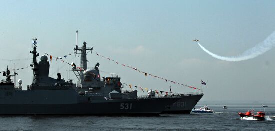 International Maritime Defense Show in St Petersburg