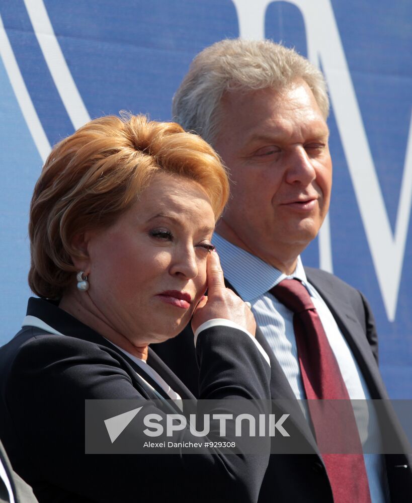 International Maritime Defense Show in St Petersburg