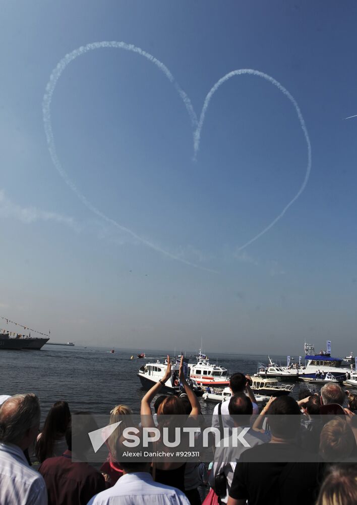 International Maritime Defense Show in St Petersburg