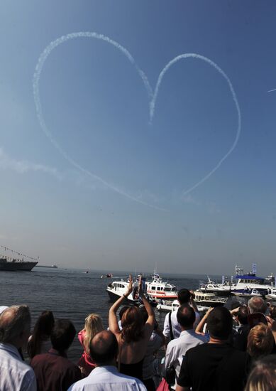 International Maritime Defense Show in St Petersburg