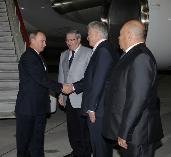 Working visit of Vladimir Putin to Siberian Federal District