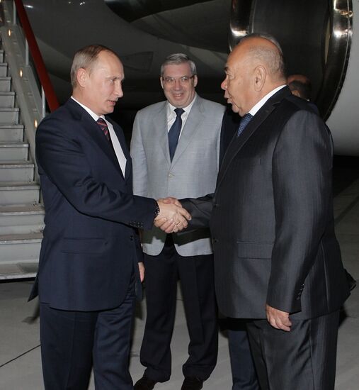 Working visit of Vladimir Putin to Siberian Federal District