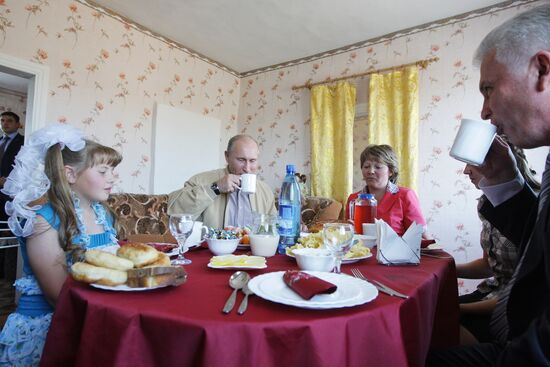 Vladimir Putin on working visit to Siberian Federal District