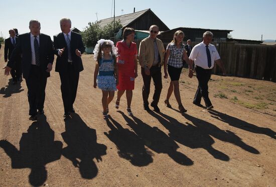 Vladimir Putin on working visit to Siberian Federal District