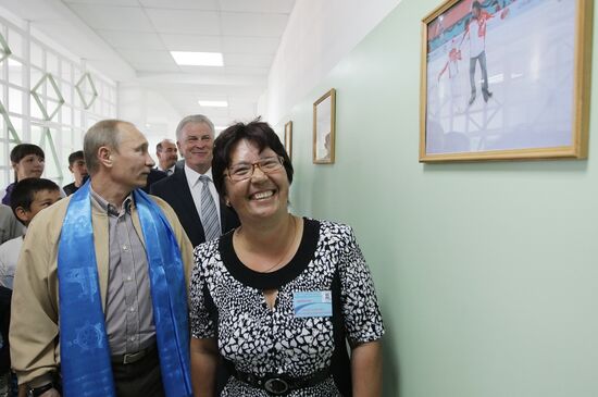 Vladimir Putin's working visit to Siberian Federal District