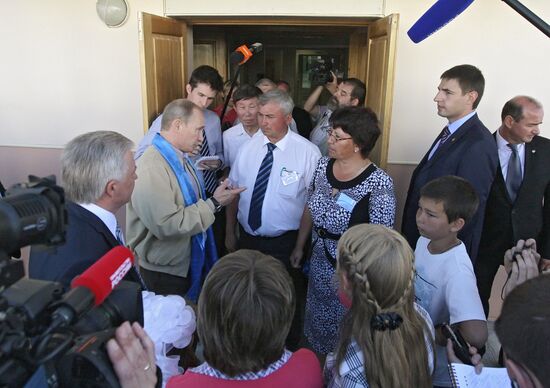 Vladimir Putin's working visit to Siberian Federal District