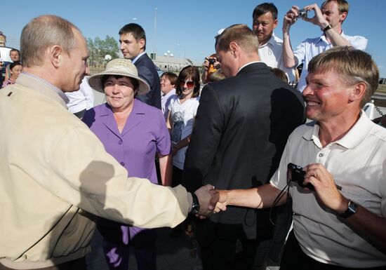 Vladimir Putin on working visit to Siberian Federal District