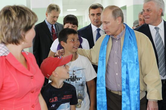 Vladimir Putin's working visit to Siberian Federal District