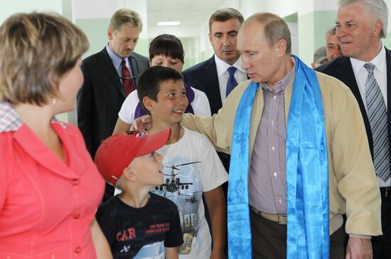 Vladimir Putin's working visit to Siberian Federal District