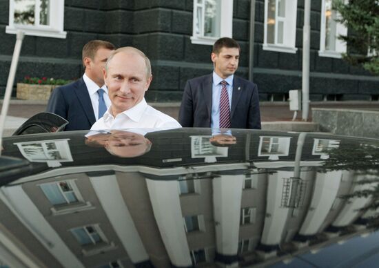 Vladimir Putin's working visit to Siberian Federal District