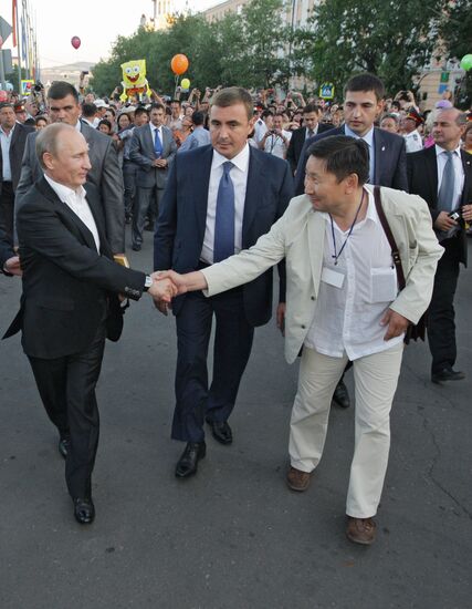 Vladimir Putin's working visit to Siberian Federal District