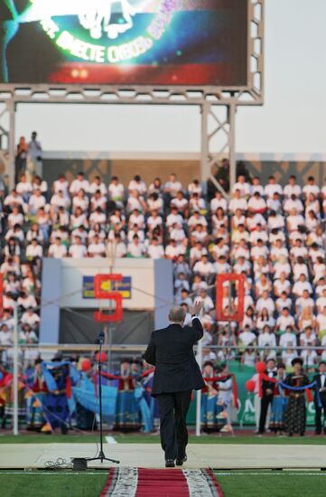 Vladimir Putin's working visit to Siberian Federal District