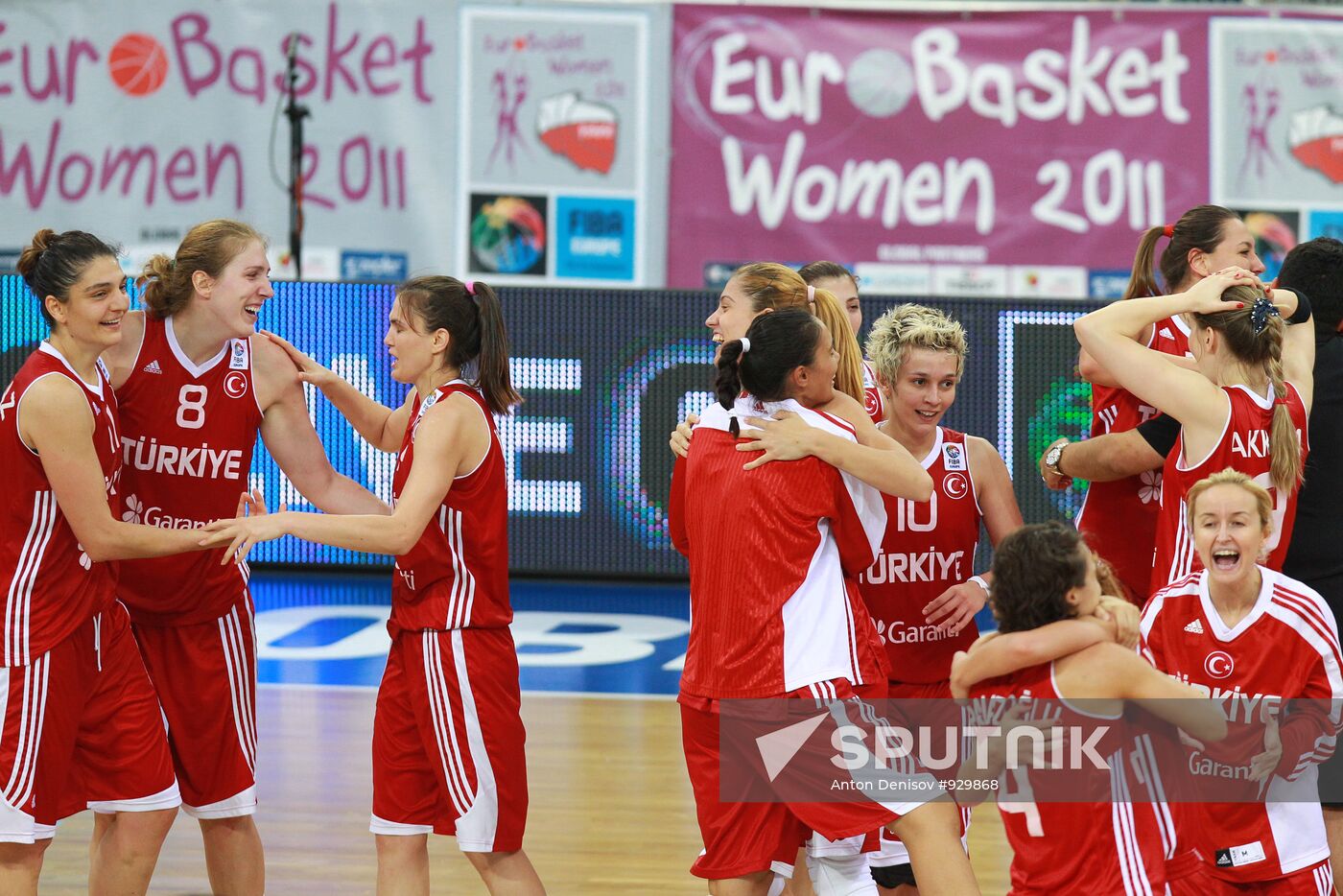 Basketball. European Championships. France - Turkey