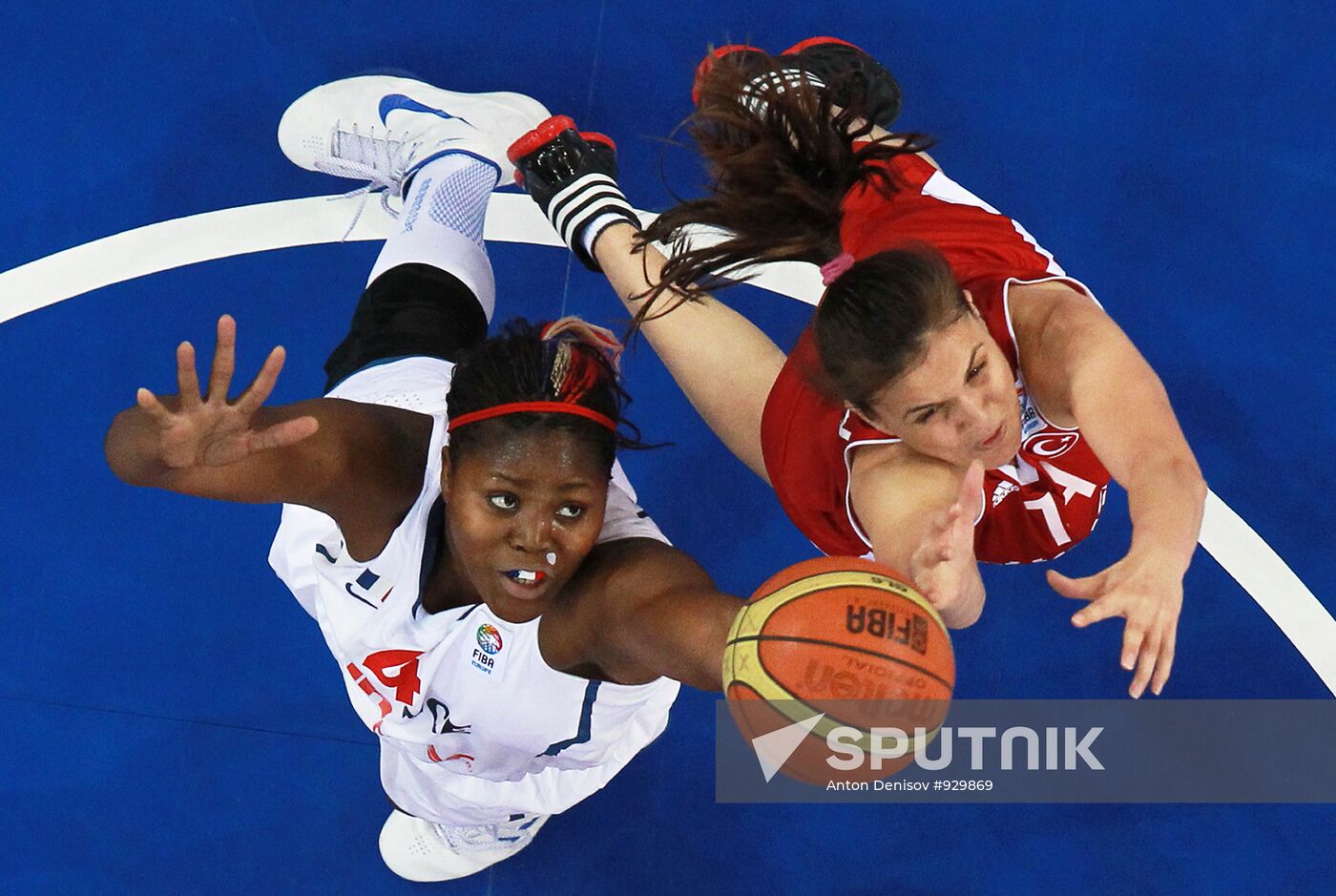 Basketball. European Championships. France - Turkey