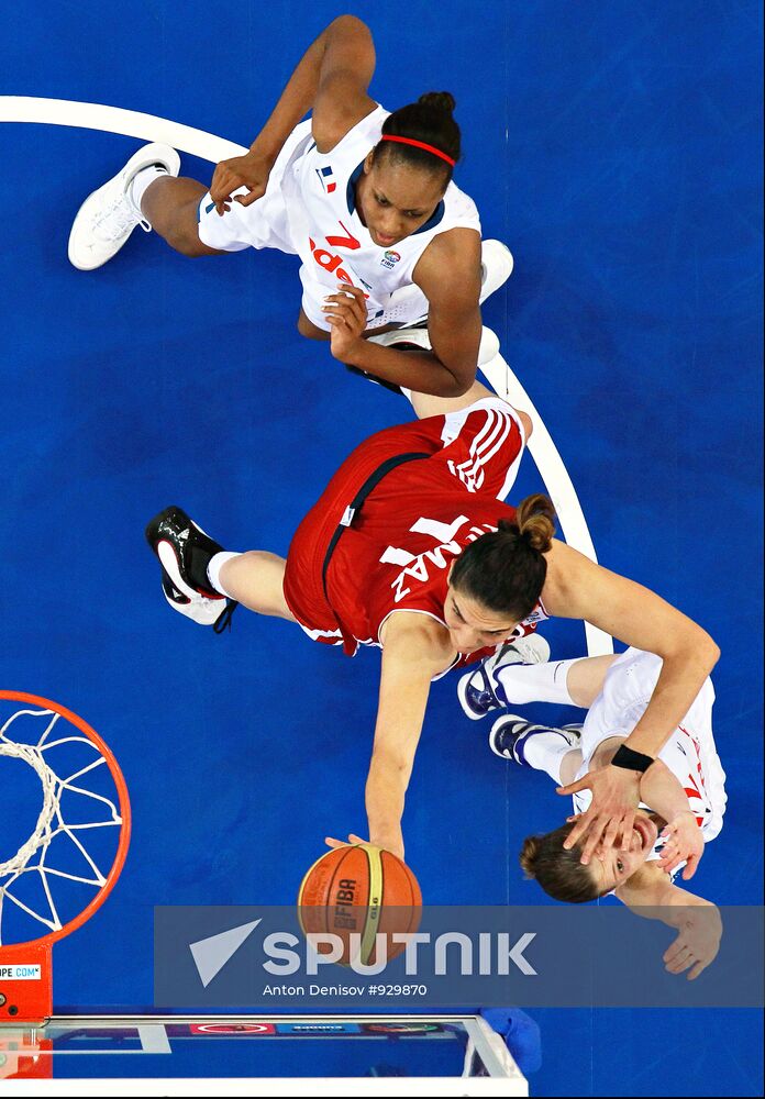Basketball. European Championships. France - Turkey