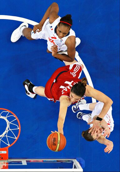 Basketball. European Championships. France - Turkey