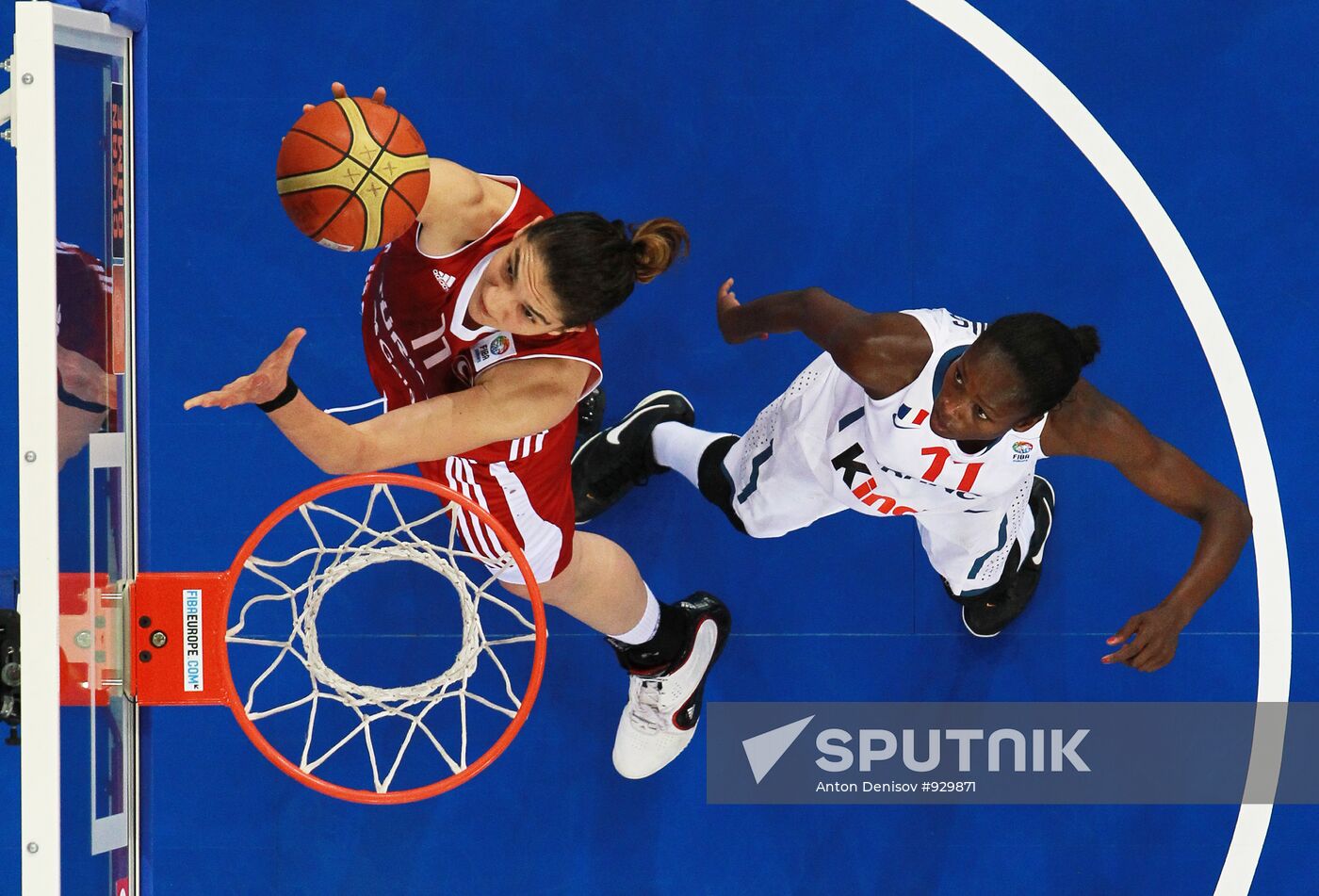 Basketball. European Championships. France - Turkey