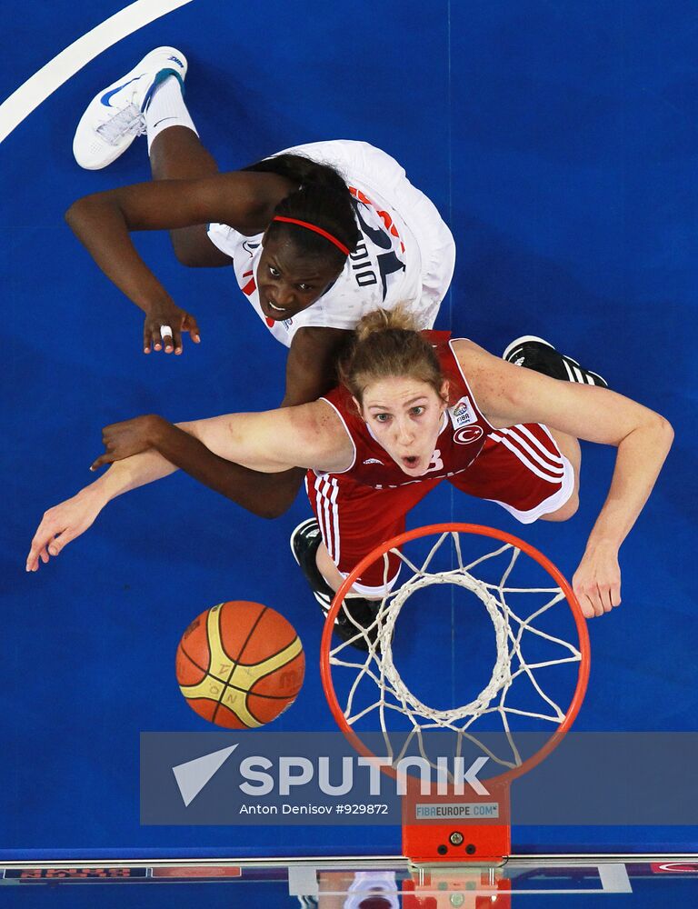 Basketball. European Championships. France - Turkey