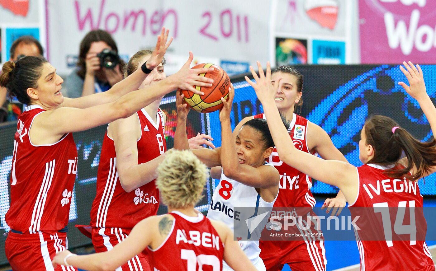 Basketball. European Championships. France - Turkey