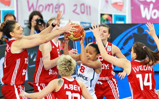 Basketball. European Championships. France - Turkey