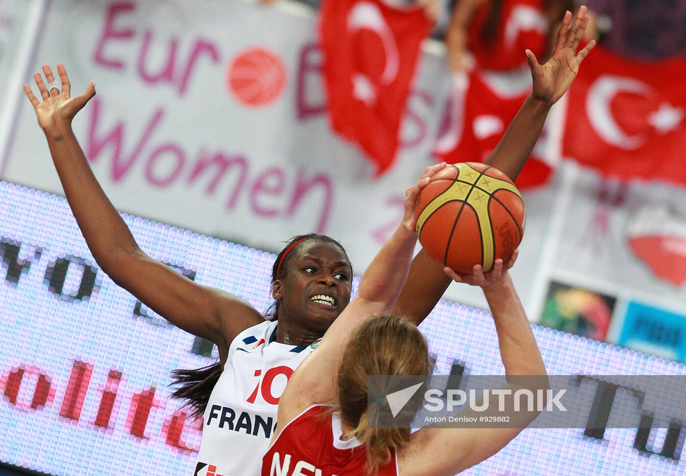 Basketball. European Championships. France - Turkey