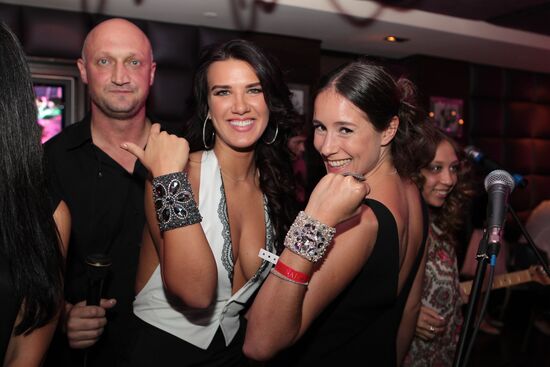 Gosha Kutsenko, Natalya Gulistaya and Olga Sutulova