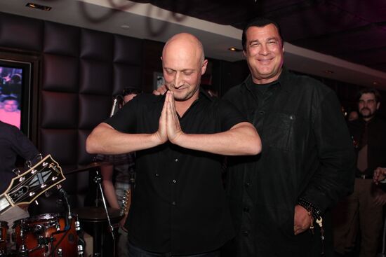 Gosha Kutsenko and Steven Seagal