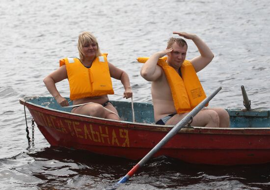 GIMS raid on Pirogovsky reservoir