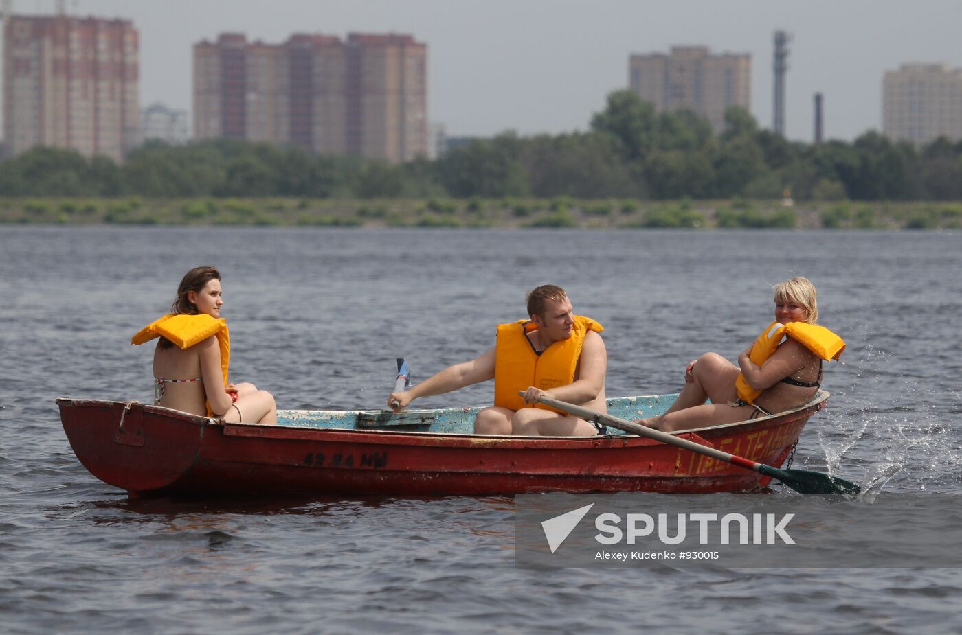 GIMS raid on Pirogovsky reservoir