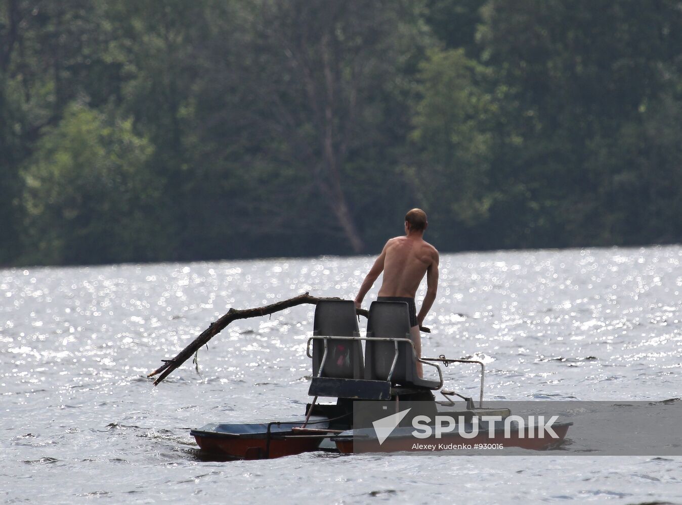 GIMS raid on Pirogovskoye reservoir