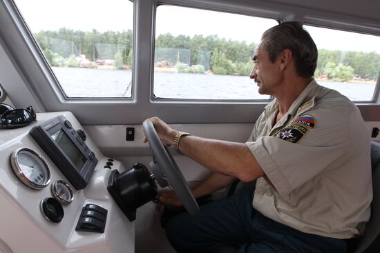 GIMS raid on Pirogovskoye reservoir