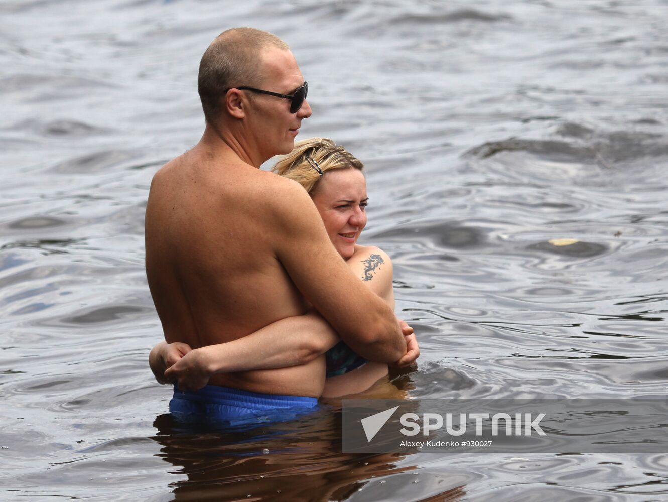 Moscow residents at rest