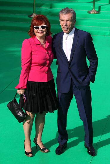 Yuri Nikolayev and his wife Eleanor