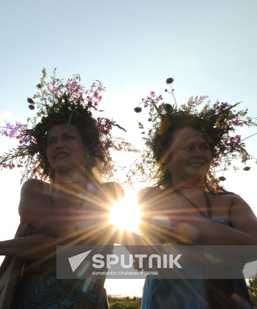 Ivan Kupala festival celebrated in Novgorod Region