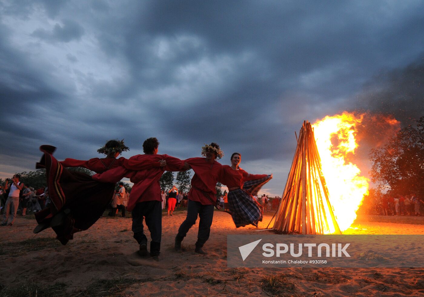 Ivan Kupala festival celebrated in Novgorod Region