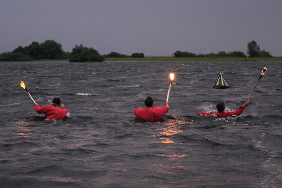 Ivan Kupala festival celebrated in Novgorod Region