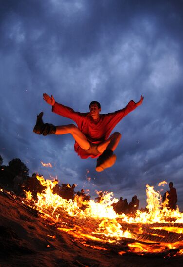 Ivan Kupala festival celebrated in Novgorod Region