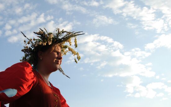 Ivan Kupala festival celebrated in Novgorod Region