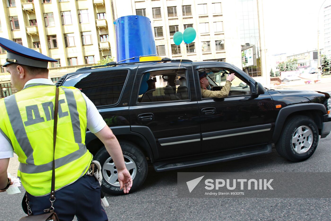 Blue Buckets movement rallies to mark traffic police anniversary
