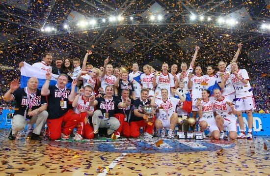 Basketball European Championships. Final match.