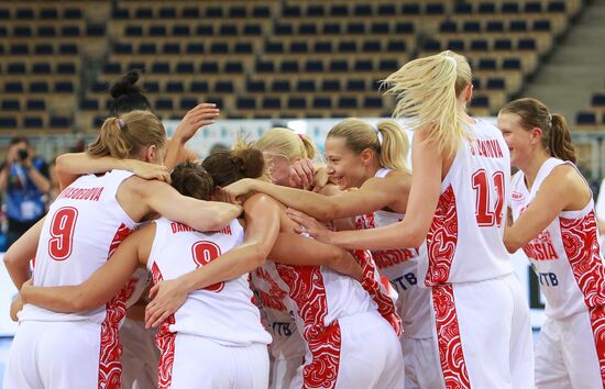 Basketball. European Championships. Final match. Russia - Turkey