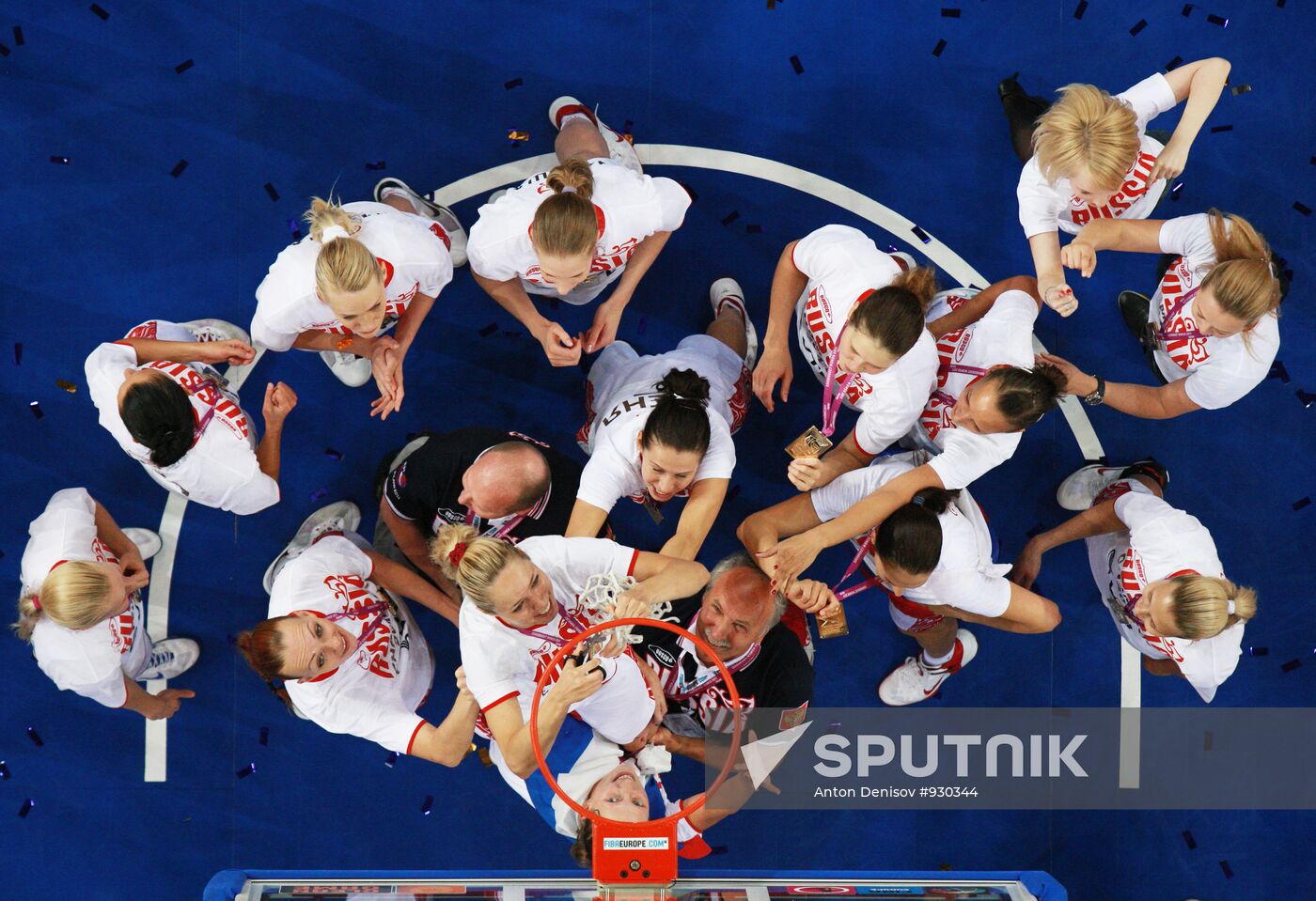 Basketball European Championships. Final match.