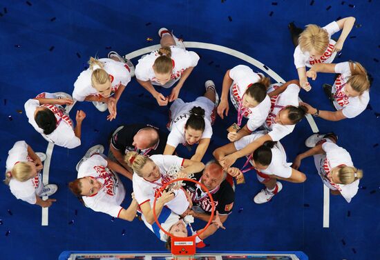 Basketball European Championships. Final match.