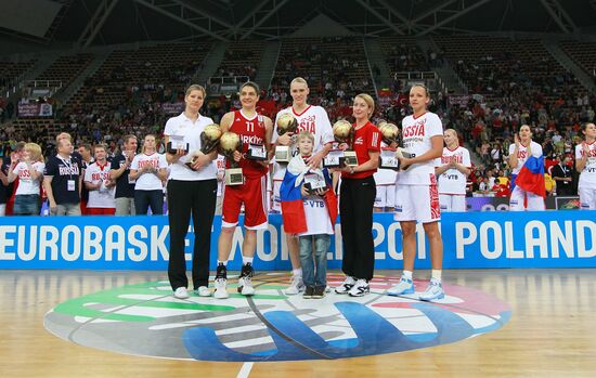 Basketball. European Championships. Final match.