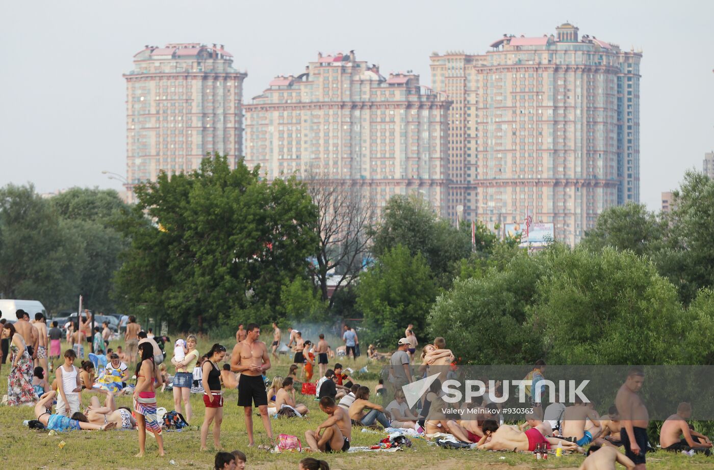 Moscow beaches