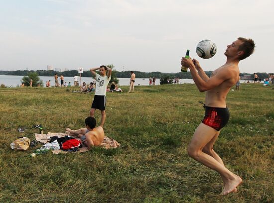 Moscow beaches