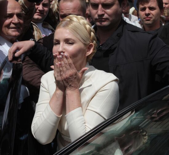 Trial in Yulia Tymoshenko's case in Kiev
