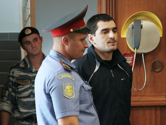 Hearing in case against A. Cherkesov in Moscow City Court