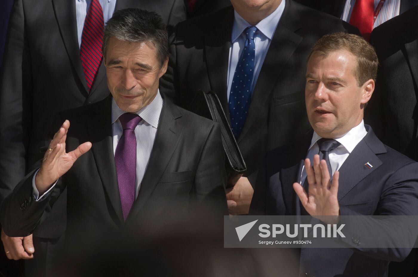 Dmitry Medvedev meets with members of Russia-NATO Council
