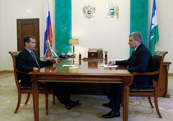 Dmitry Medvedev visits Nalchik